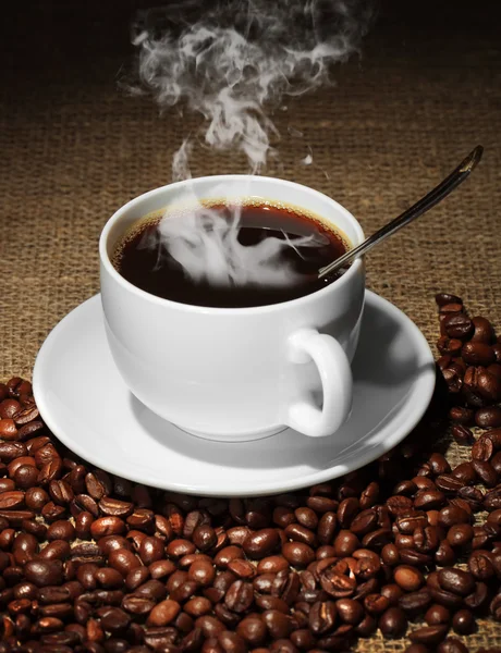 Чёрный кофе — стоковое фото