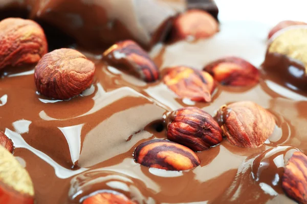 Çikolata akışı — Stok fotoğraf