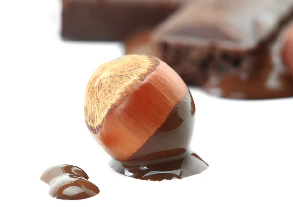 Oříškové čokolády — Stock fotografie