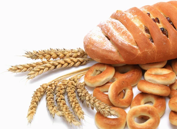 Хлеб и крупы — стоковое фото