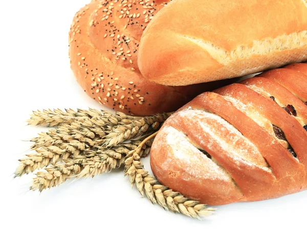 Хліб і крупи — стокове фото