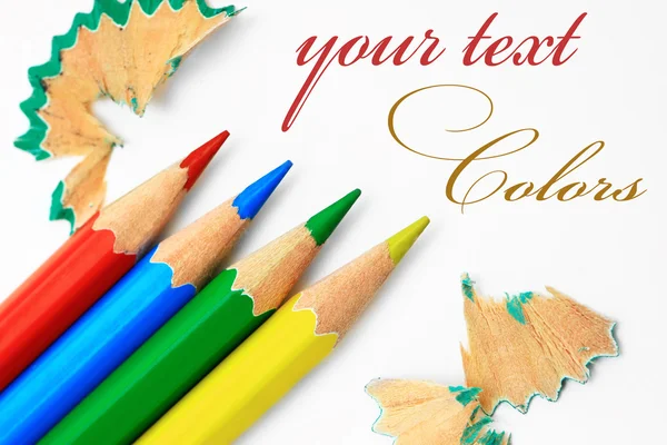 Lápis colorido . — Fotografia de Stock