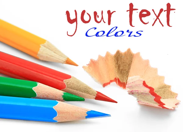Цветной карандаш . — стоковое фото