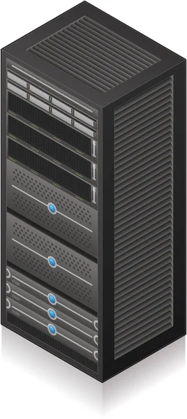 Server-Rack — Stockvektor