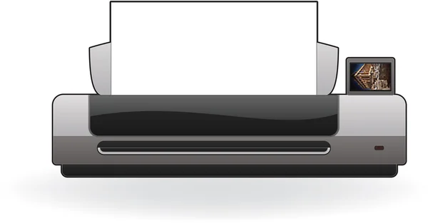 Imprimante jet d'encre — Image vectorielle