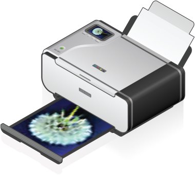 InkJet Printer clipart