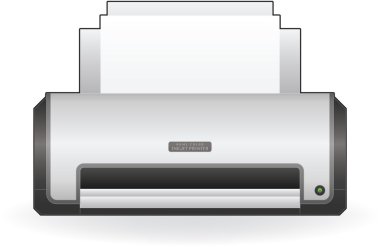 InkJet Printer clipart