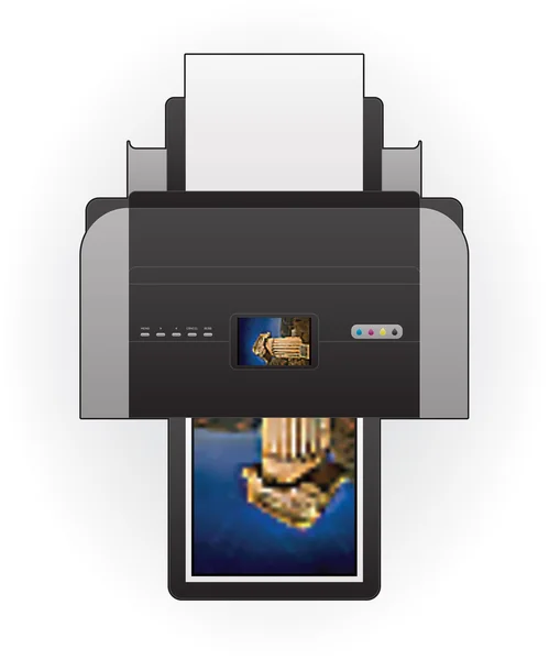 Струйный принтер — стоковый вектор