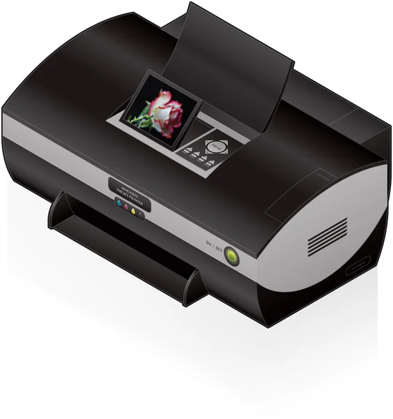 Струменевий принтер — стоковий вектор