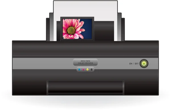 Tintenstrahldrucker — Stockvektor