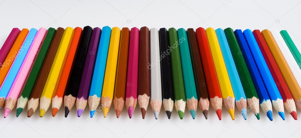 Multi-colored pencils