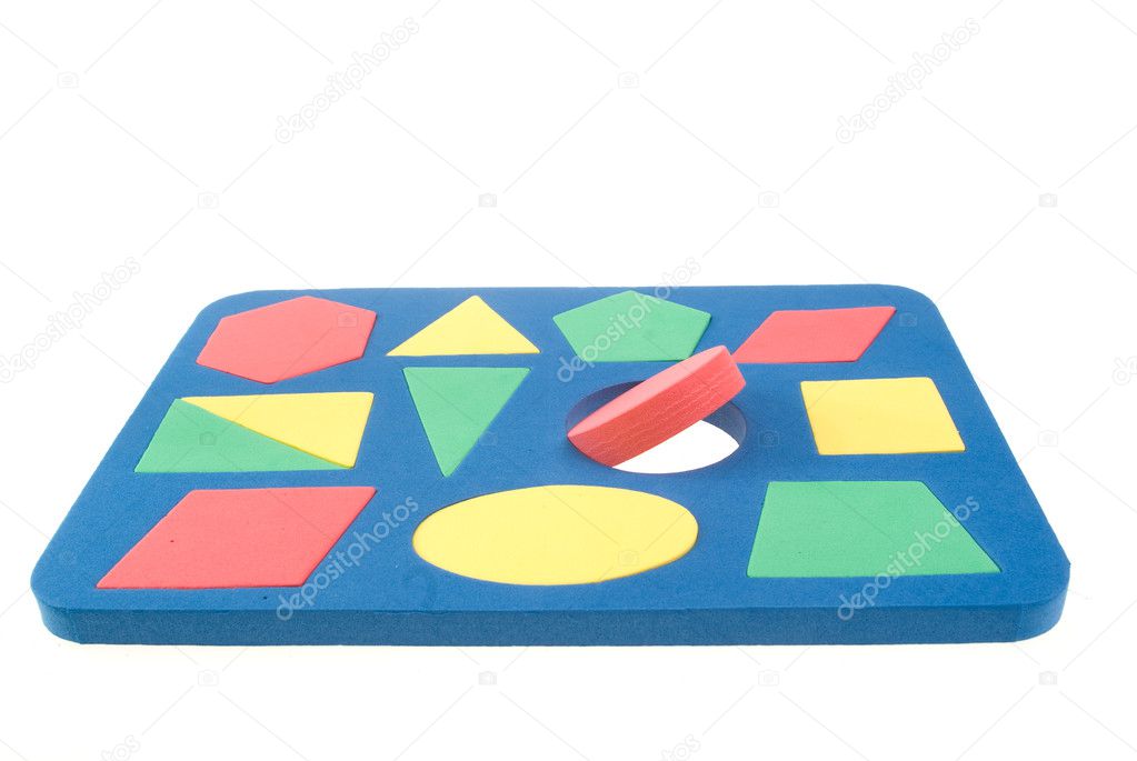 Developing game with geometric shapes