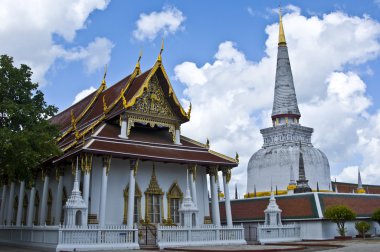 Nakhon Si Thammarat 'taki Wat Phra Mahathat tapınağının ayrıntıları.