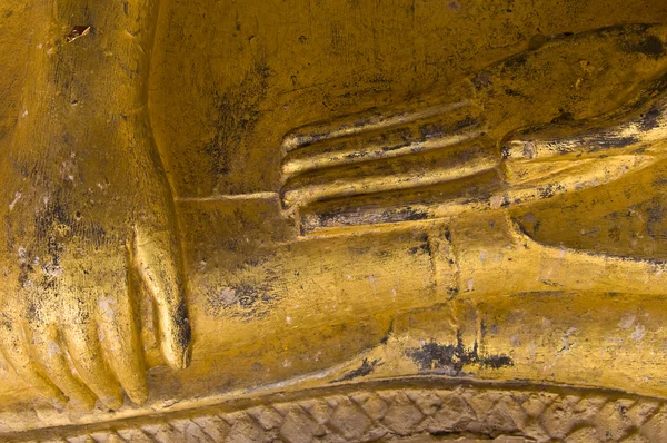 Hände eines Buddhas — Stockfoto