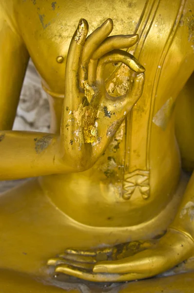Hands of a buddha — Stock Photo, Image