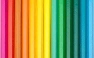 Color crayons background clipart