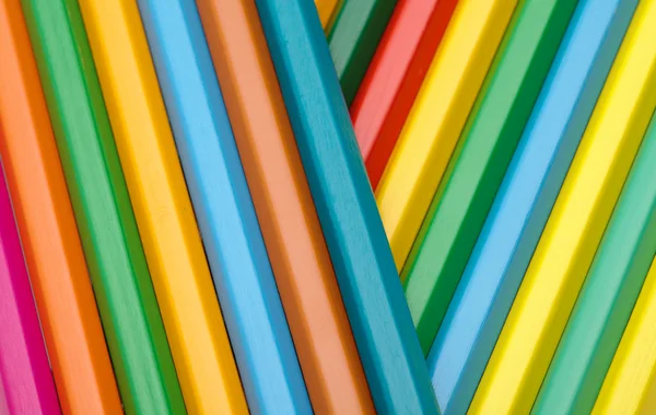 Color crayones fondo — Foto de Stock