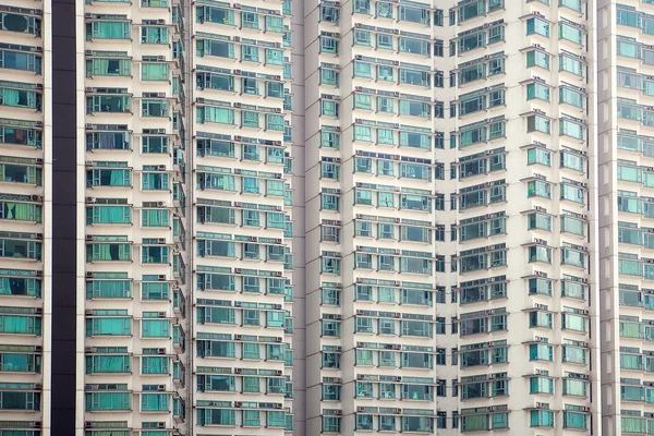 Windows textuur op modern gebouw — Stockfoto