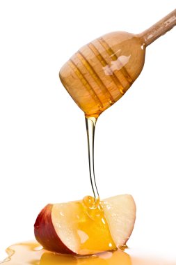 Honey apple clipart