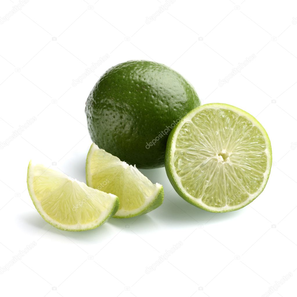 Lemon with half lemon