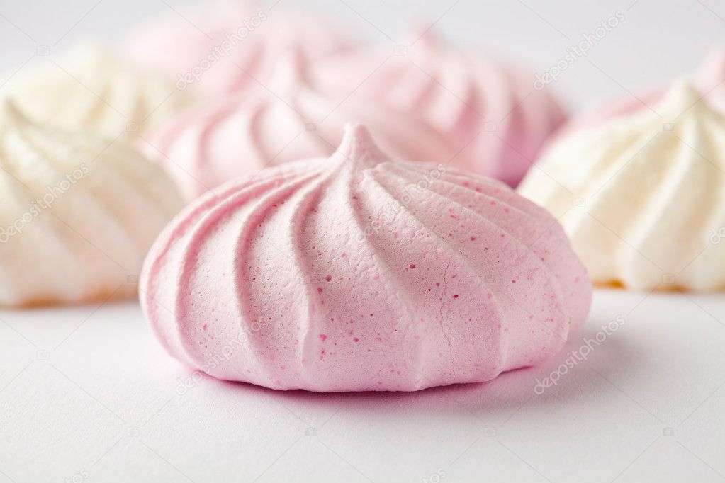 Pastel colored meringue — Stock Photo © ElinaManninen #4128743