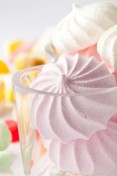 Candy and meringues — Stock Photo, Image