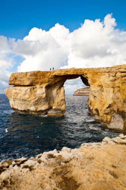 azure pencere, gozo, malta Adası denilen doğal taş kemer