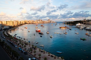 günbatımı da, sliema, malta