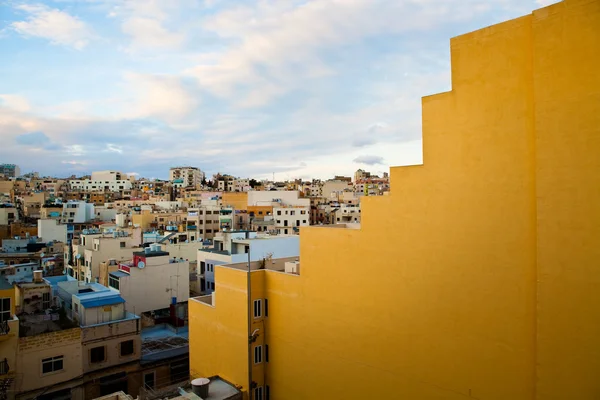 斯利玛，马耳他日落 — 图库照片