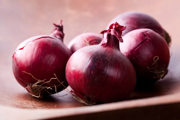 Red onions — Stock Photo, Image