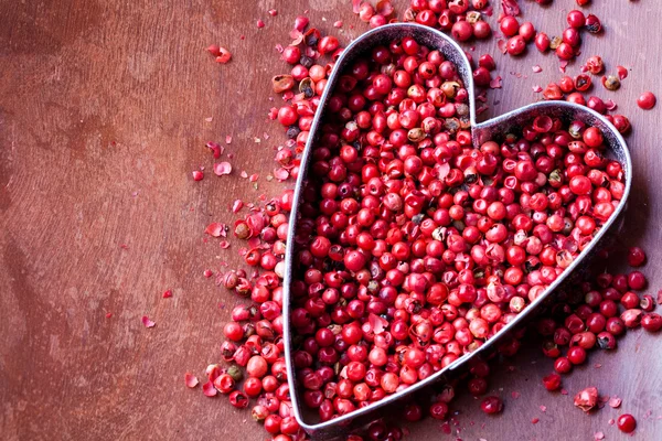 stock image Red peppercorns