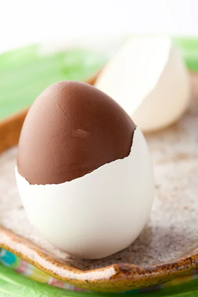 चॉकलेट इस्टर अंडी — स्टॉक फोटो, इमेज