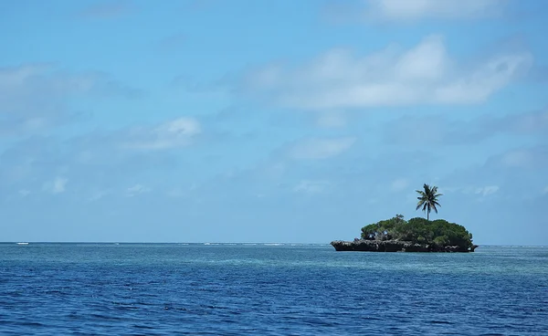 Yalnız ada — Stok fotoğraf