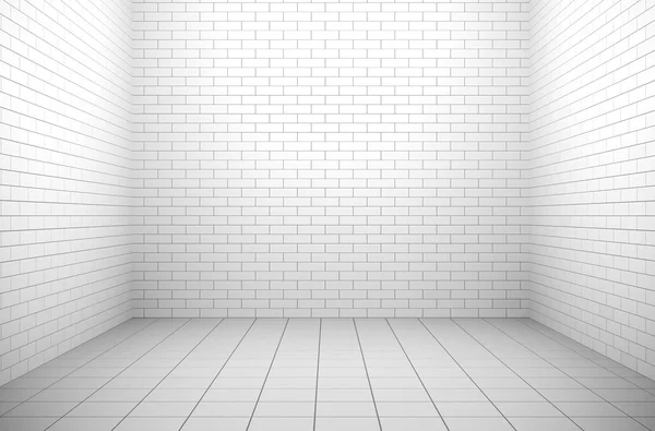 Prázdné bílé interiér — Stock fotografie