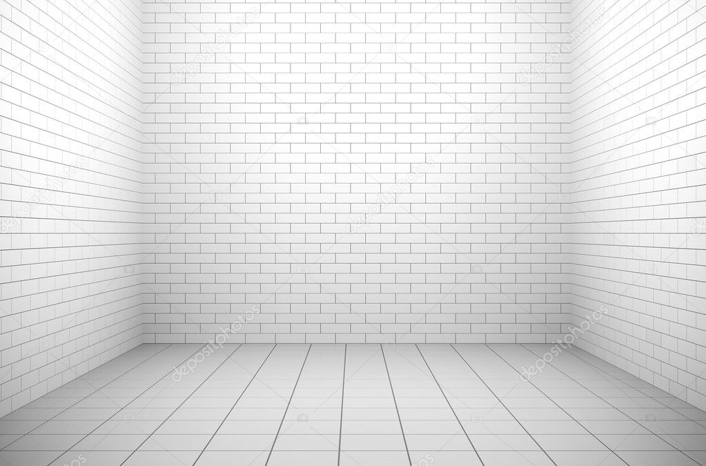 Empty white interior