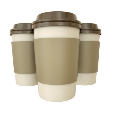 Coffee cups clipart