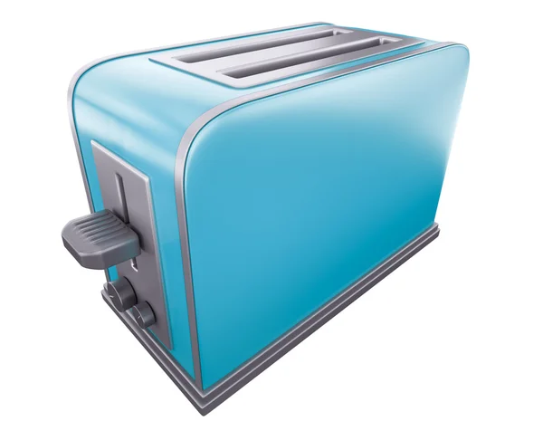 Blue toaster — Stock Photo, Image