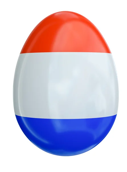 Яйцо флага утки — стоковое фото