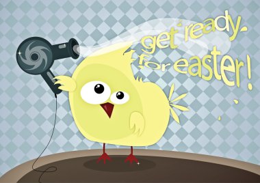 Get ready for Easter clipart