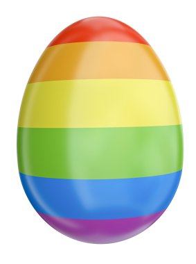 Colorful Easter egg clipart