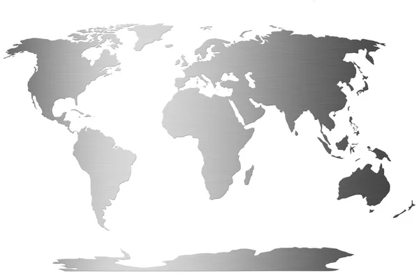 Welthandelskarte — Stockfoto