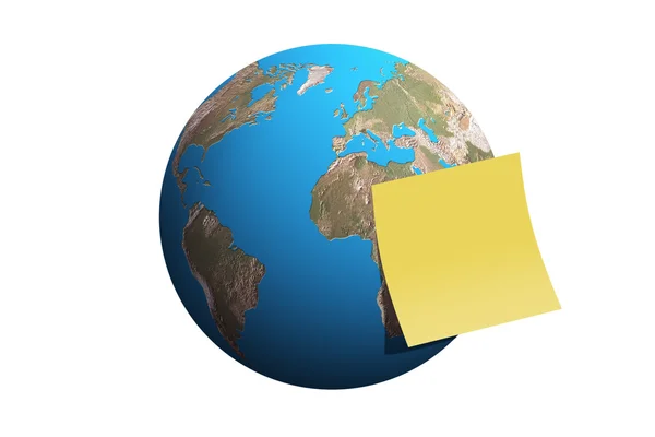 Aarde wereld globe bol — Stockfoto