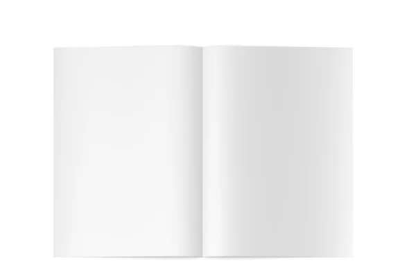 Бланк пустой трехмерной книги — стоковое фото