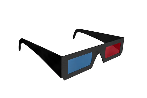 Kinobrille Isoliert Auf Weißem Hintergrund — Stockfoto
