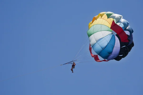 Sky Diving Parachute Paragliding Nature — Stock Photo, Image