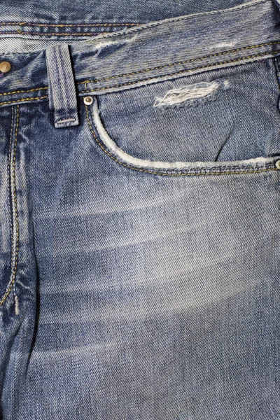 Steingewaschene Jeans — Stockfoto