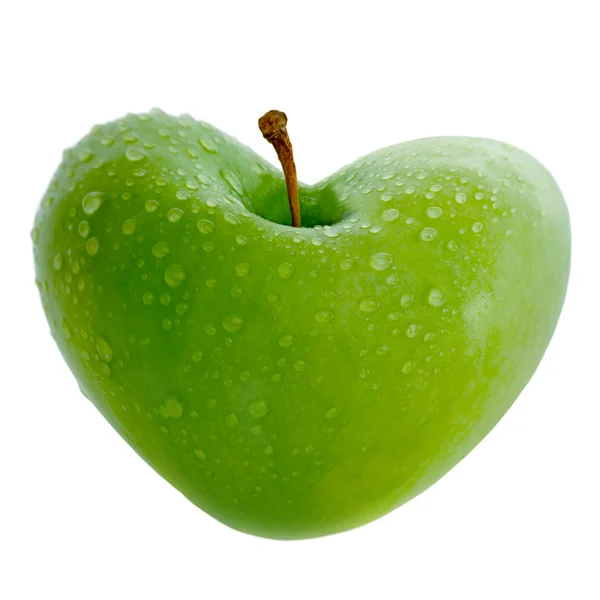 Apple With Heart — Stock Photo, Image