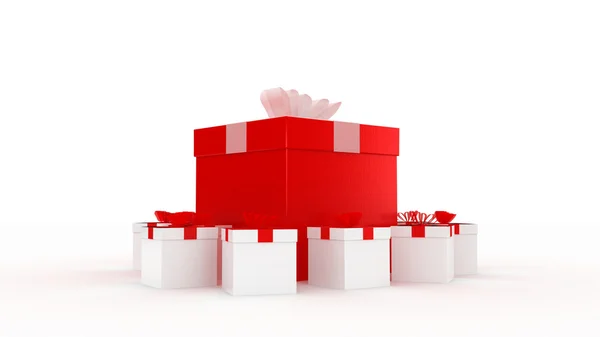 Gift boxes Stock Image