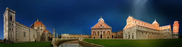 Olaszország - Firenze, Padova, Piza — Stock Fotó