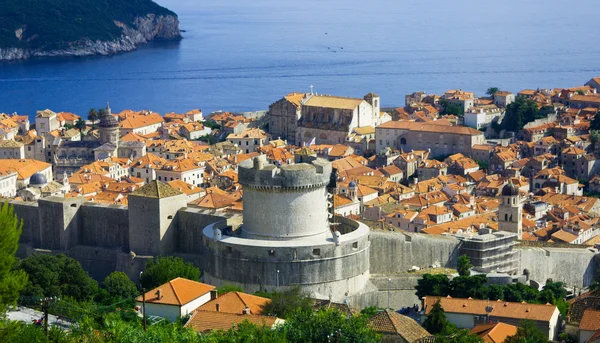 Vista del casco antiguo de Dubrovnik. Croacia —  Fotos de Stock